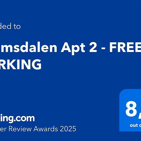Tromsdalen Apt 2 - Free Parking Экстерьер фото